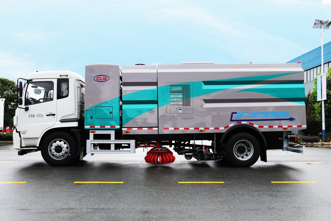 Dongfeng Tianjin Pure Electric Sweeping and Cleaning Vehicle