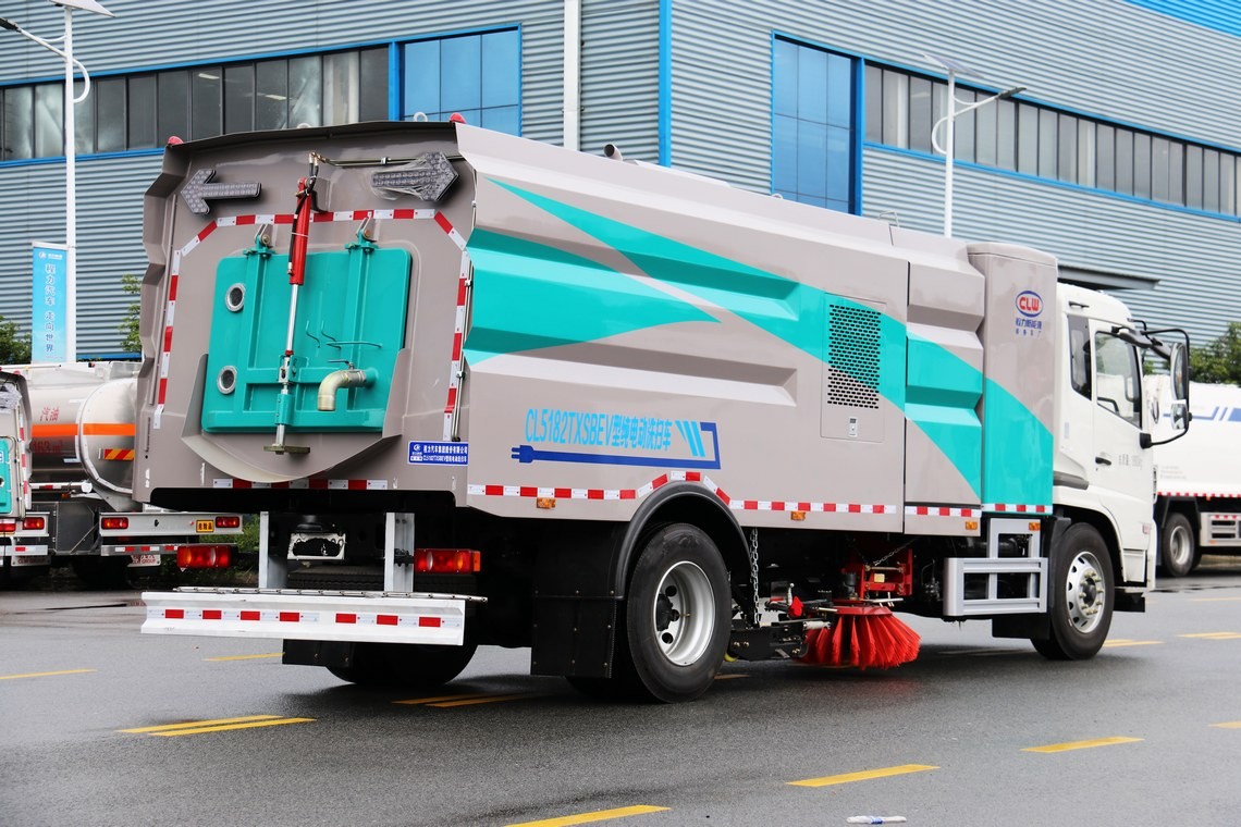 Dongfeng Tianjin Pure Electric Sweeping and Cleaning Vehicle