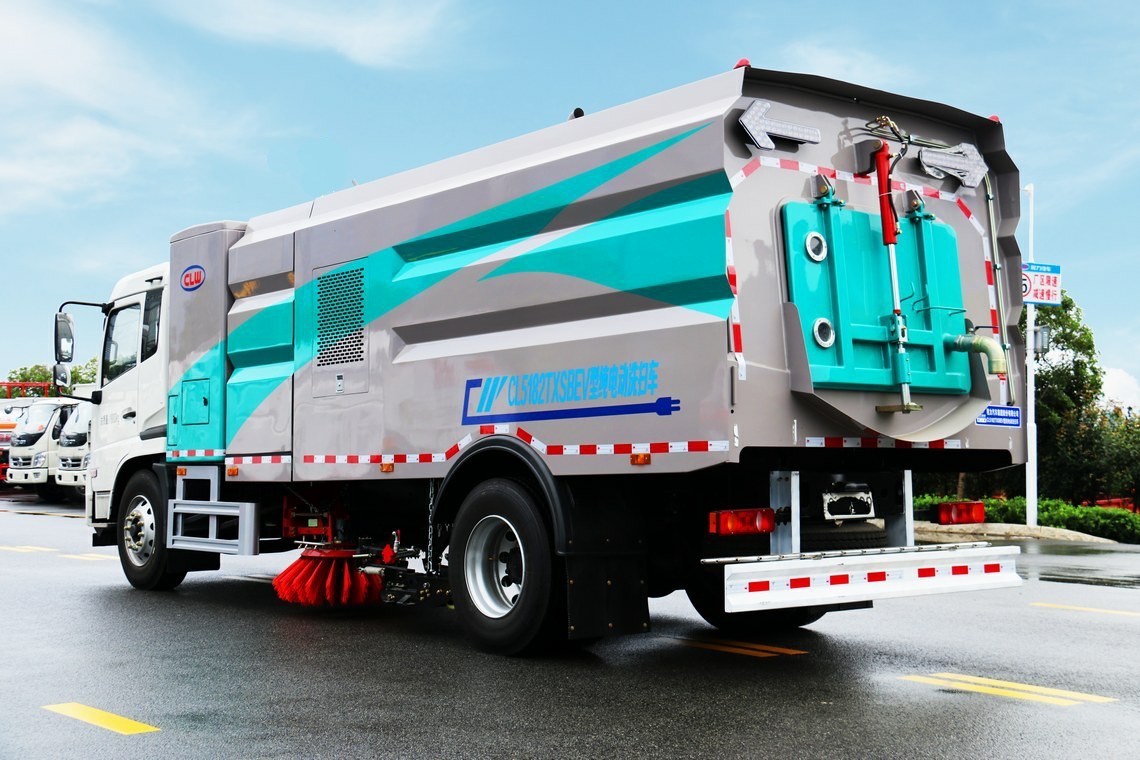 Dongfeng Tianjin Pure Electric Sweeping and Cleaning Vehicle
