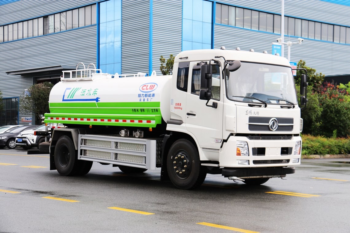 Dongfeng Tianjin 10-cubic-meter all-electric water-spraying truck