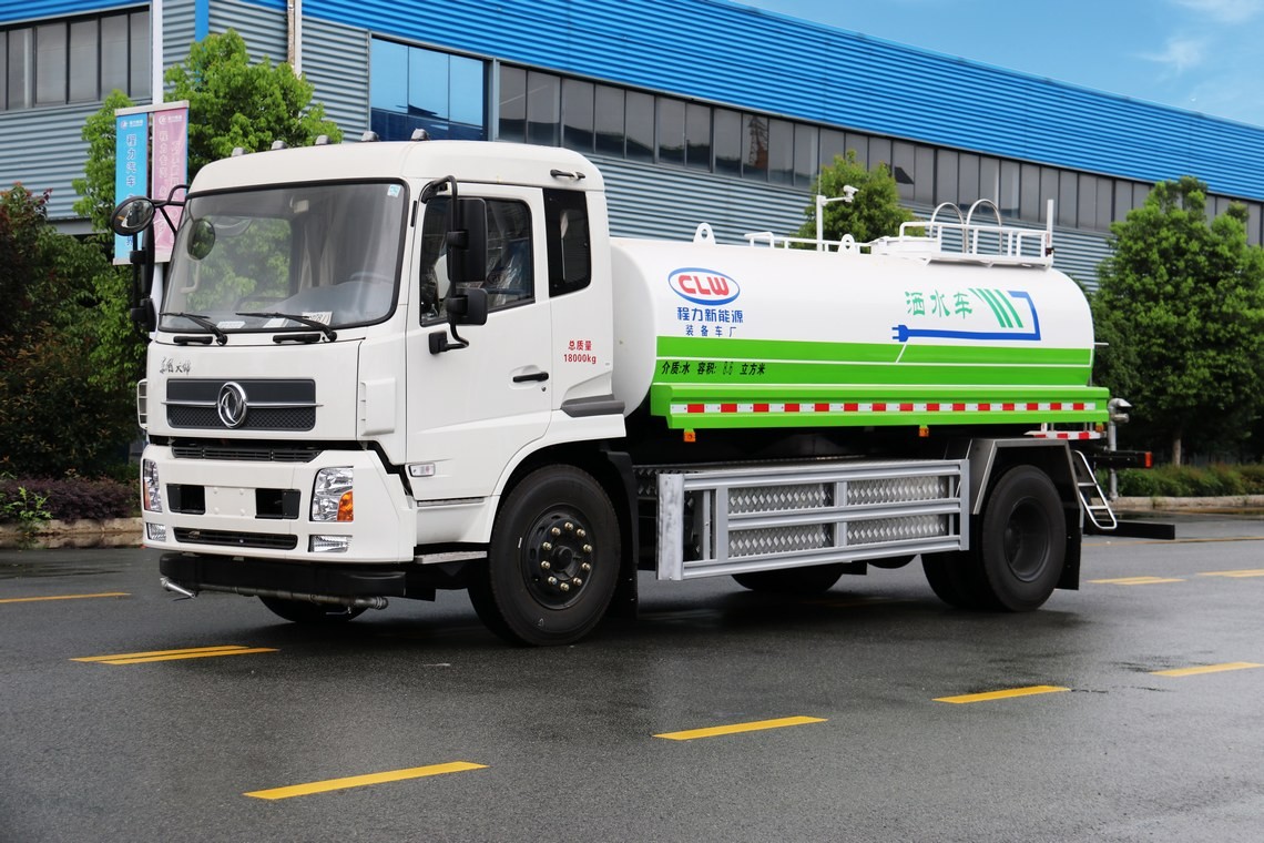 Dongfeng Tianjin 10-cubic-meter all-electric water-spraying truck