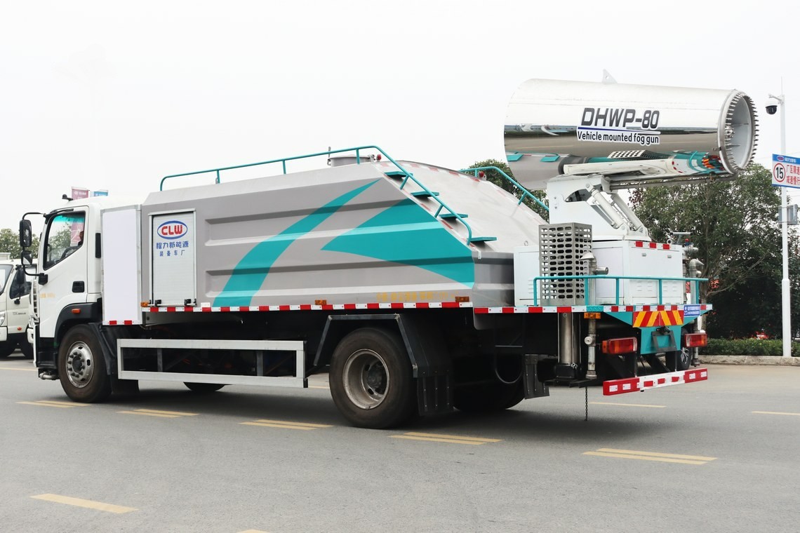 Futian 10-ton all-electric dust suppression vehicle