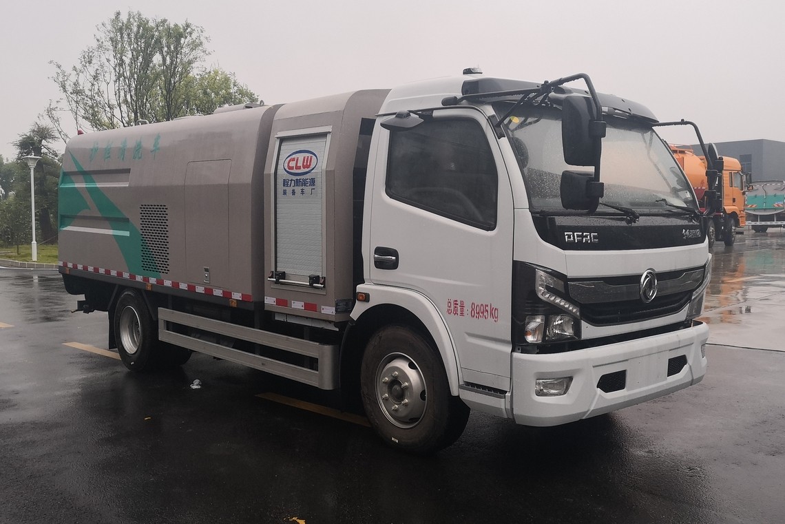 Dongfeng Kapte Electrically Powered Guardrail Cleaning Vehicle