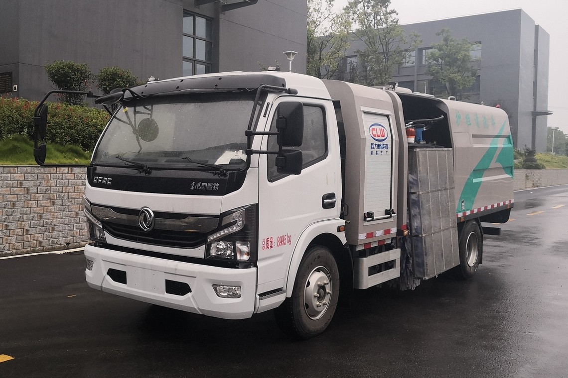 Dongfeng Kapte Electrically Powered Guardrail Cleaning Vehicle