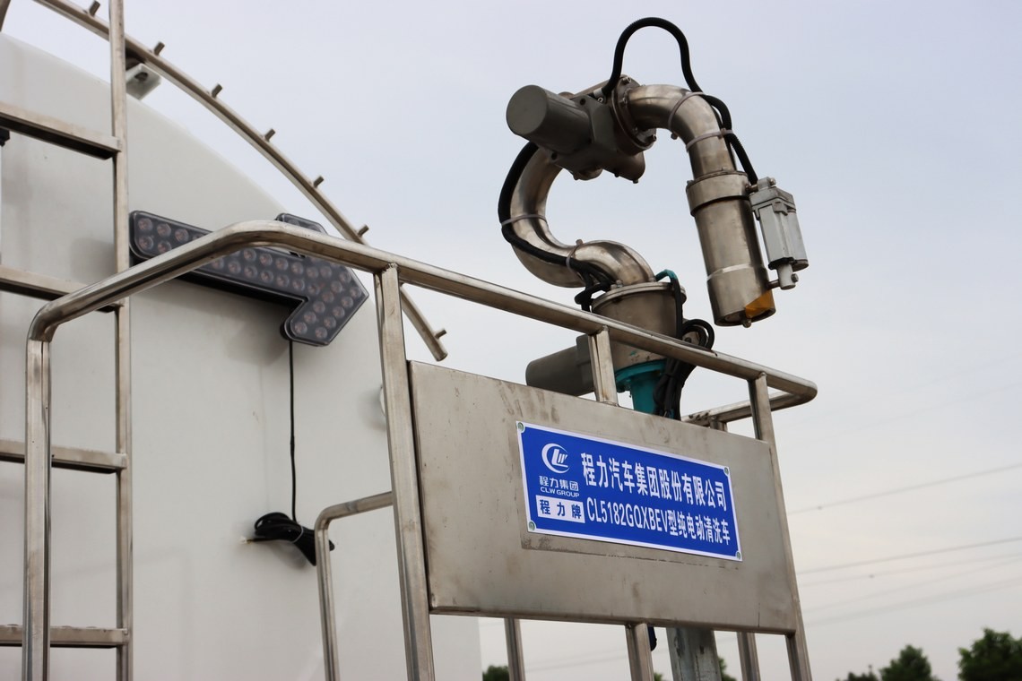 Dongfeng Tianjin Pure Electric Road Cleaning Vehicle