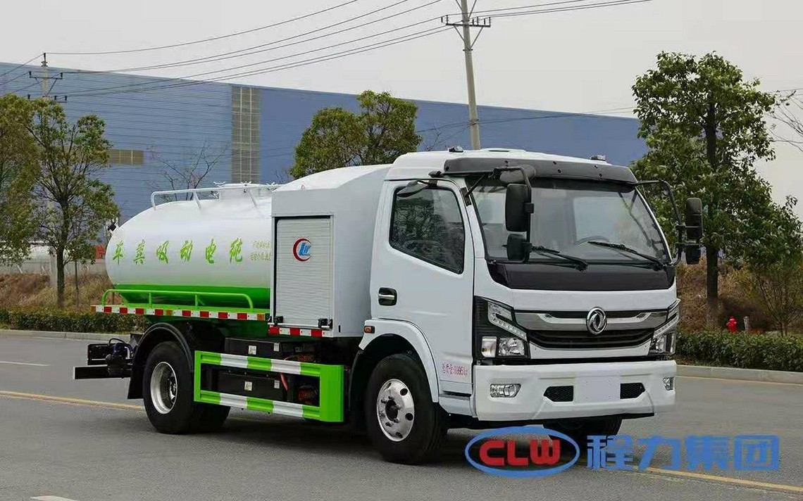 Five-party Dongfeng Pure Electric Sewage Sweeping Vehicle