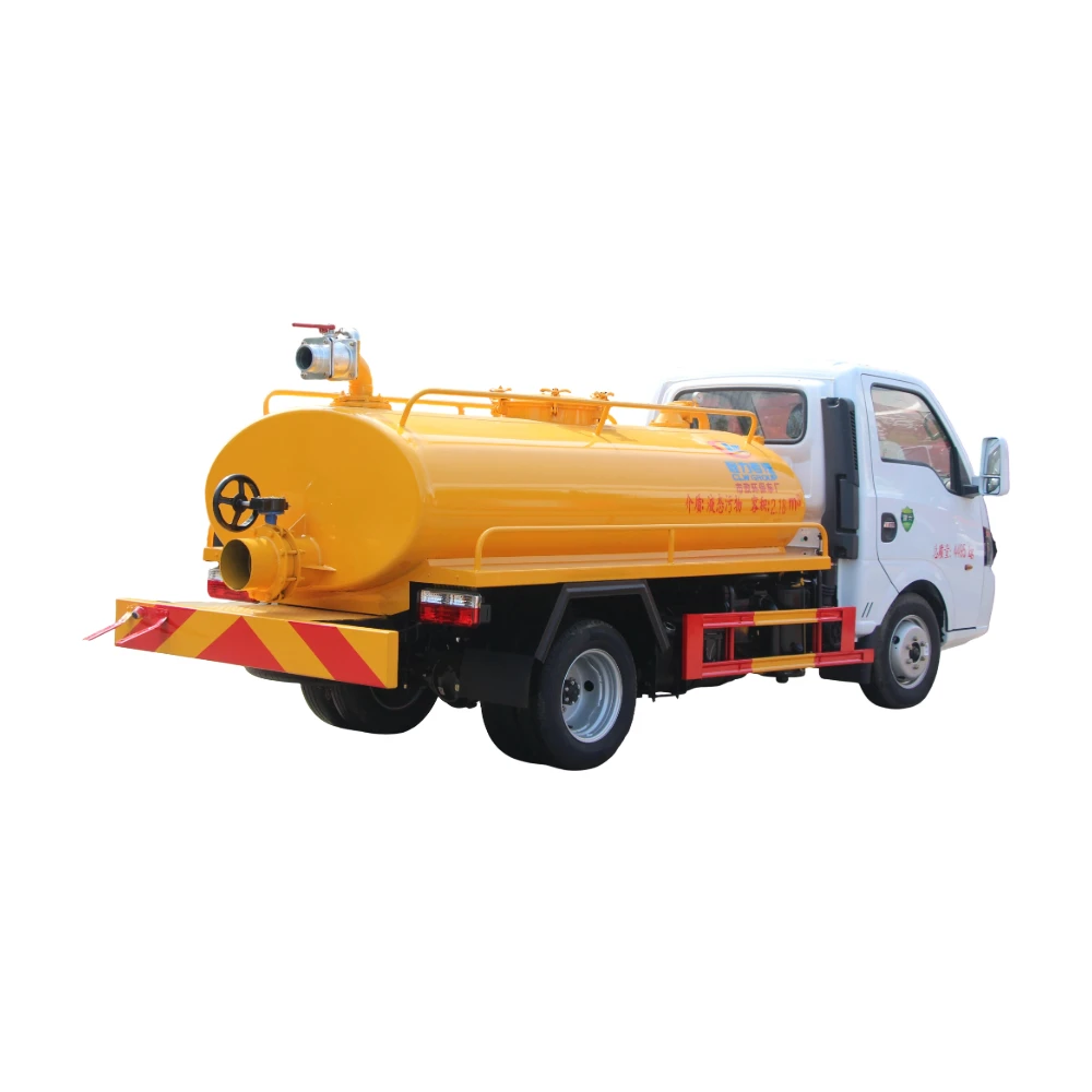 Factory Direct Sale of 5-ton Diesel-powered Vacuum Sewage Truck Suitable for Manual Transmission Vehicles