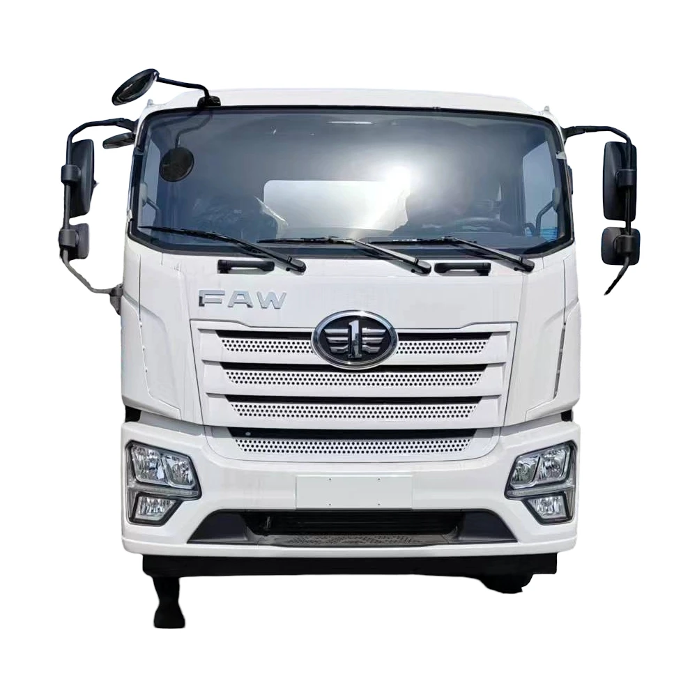 FAW Custom Stainless Steel Milk Tanker Diesel Fuel Manual Transmission New Condition Low Emission Delivery Vehicle