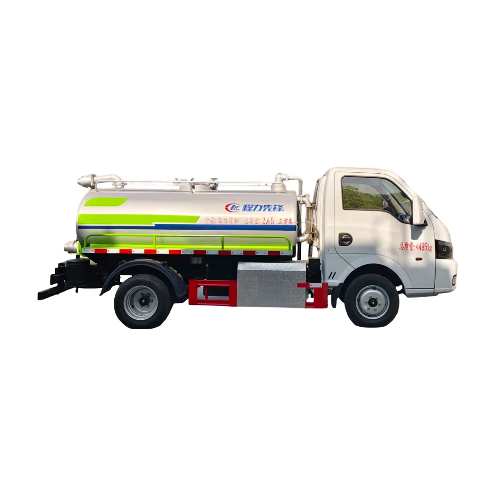 Dongfeng 4X2 Manual Transmission Vacuum Sewage Suction Truck, Euro VI Standard Hydraulic Urban Sanitation Vehicle