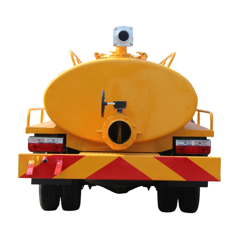 Factory Direct Sale of 5-ton Diesel-powered Vacuum Sewage Truck Suitable for Manual Transmission Vehicles