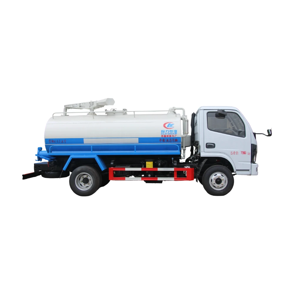 4x2 Diesel Sewage Septic Tank Truck Manual Transmission for South Africa's Fecal Suction Needs