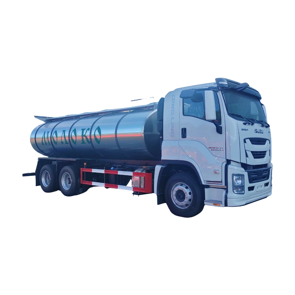CLW factory directly sells 15 cubic meter milk tanker. It is convenient for transportation and safe and reliable.