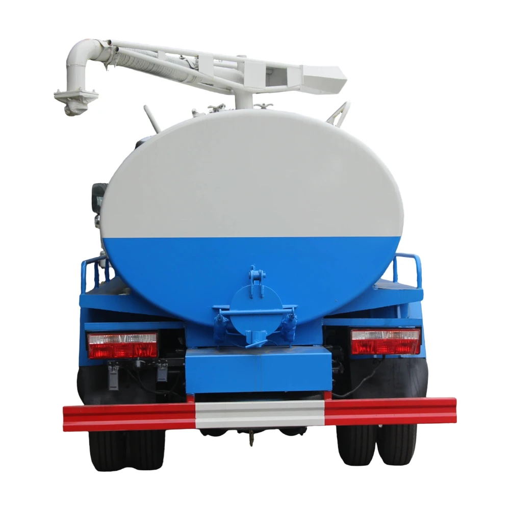 4x2 Diesel Sewage Septic Tank Truck Manual Transmission for South Africa's Fecal Suction Needs