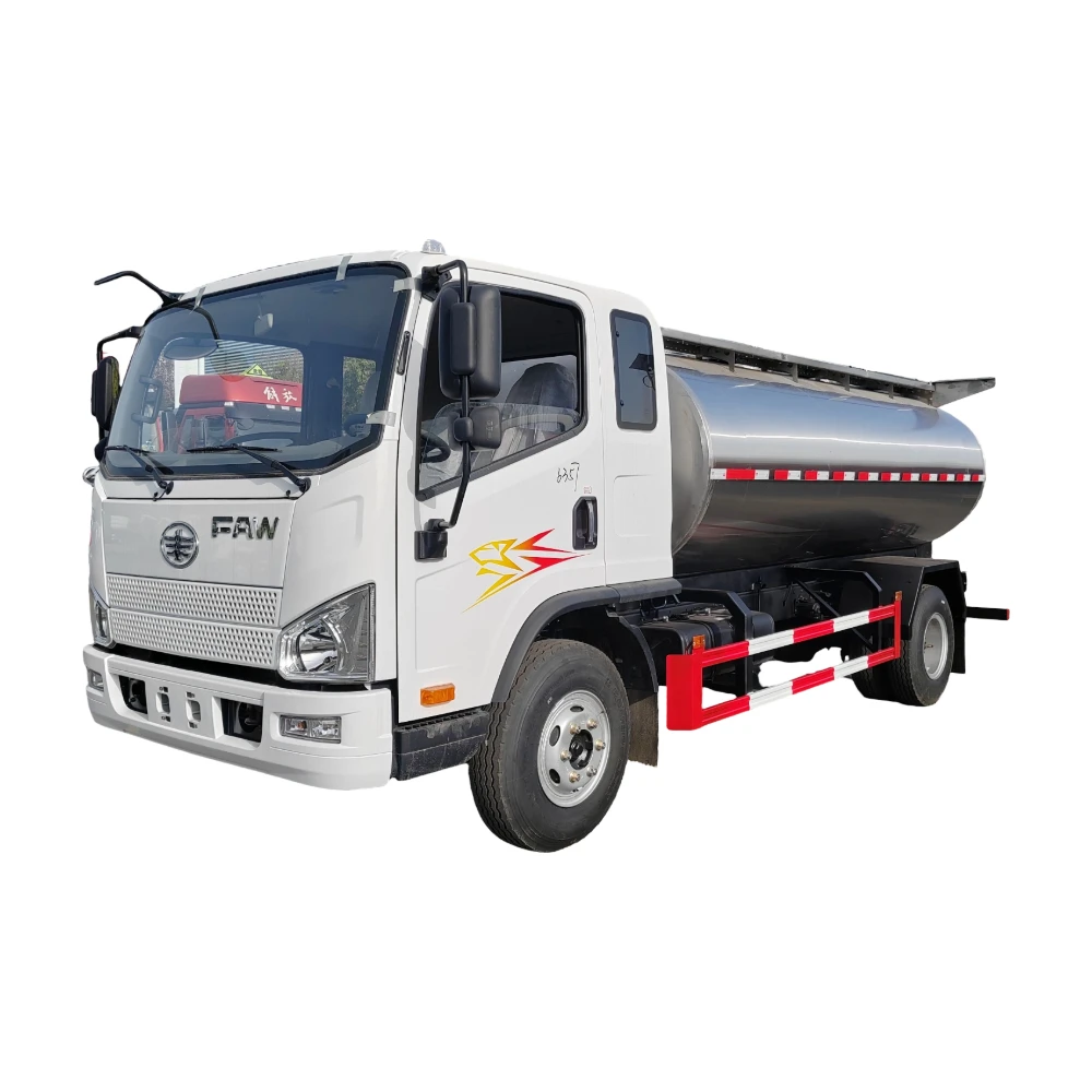 Customized 5000L-20000L Food Grade Stainless Steel Mobile Fresh Milk Cooling Truck 304 Insulated for Dairy Transportation