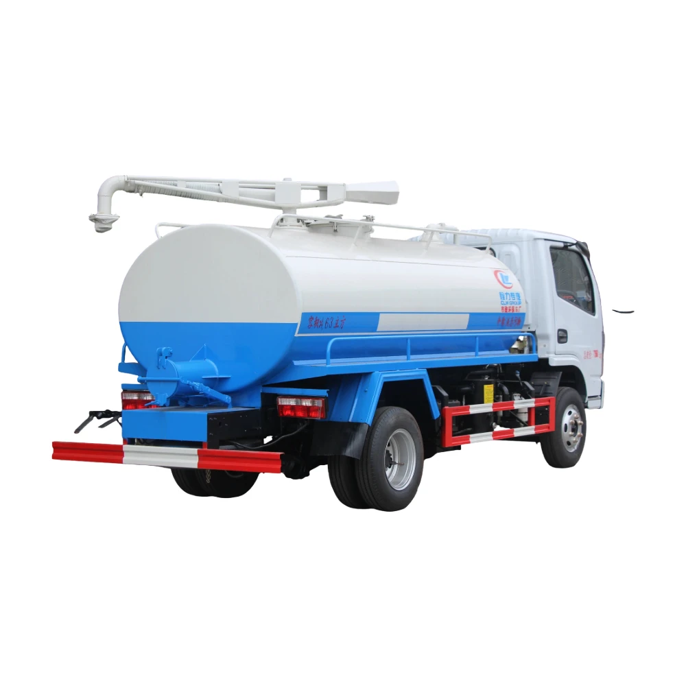 4x2 Diesel Sewage Septic Tank Truck Manual Transmission for South Africa's Fecal Suction Needs