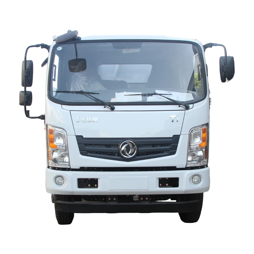 Factory Direct Sale of Dongfeng Huashen 8-ton Sewage Suction Truck. Underground Pipeline Sewage Suction and Discharge.