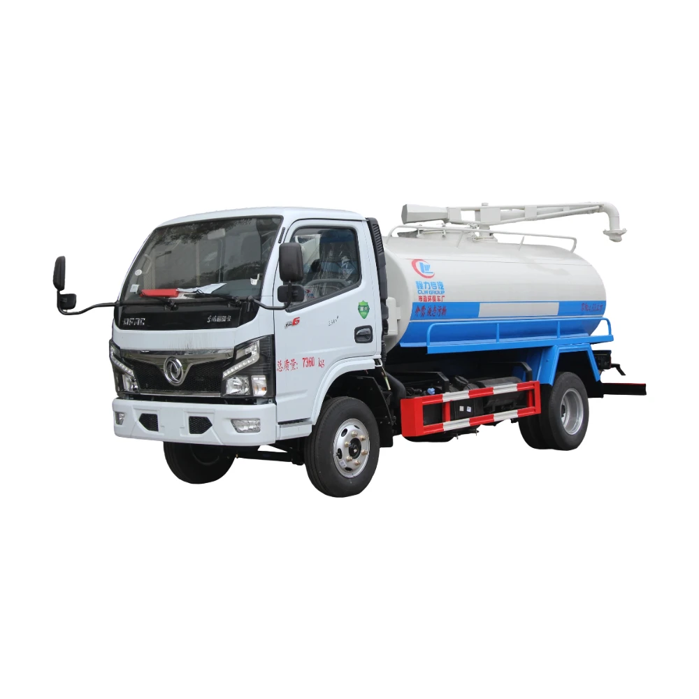 4x2 Diesel Sewage Septic Tank Truck Manual Transmission for South Africa's Fecal Suction Needs