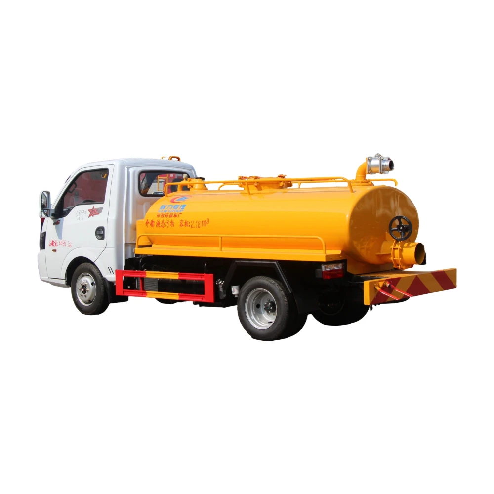 Factory Direct Sale of 5-ton Diesel-powered Vacuum Sewage Truck Suitable for Manual Transmission Vehicles