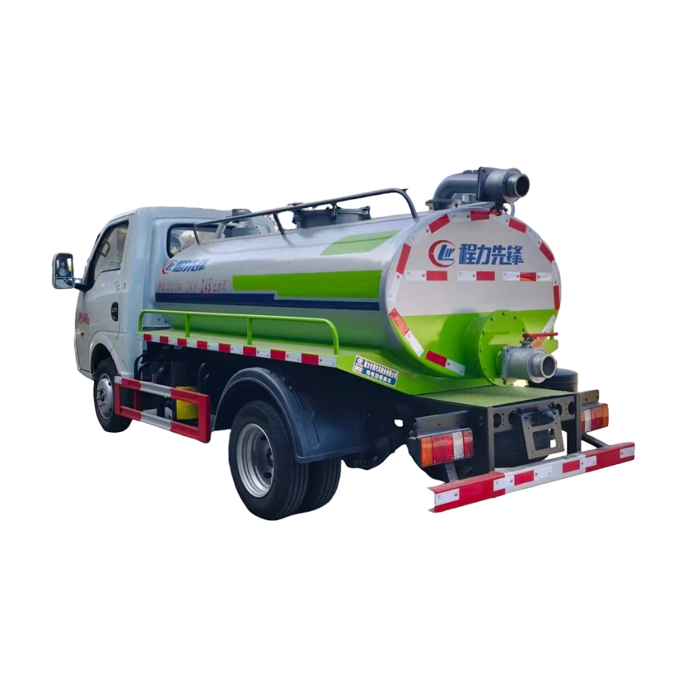 Dongfeng 4X2 Manual Transmission Vacuum Sewage Suction Truck, Euro VI Standard Hydraulic Urban Sanitation Vehicle