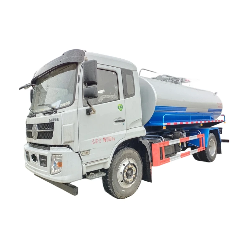 Dongfeng  Manual Septic Cleaning Sewage Suction Truck 6000L-13000L Fecal Vacuum Truck