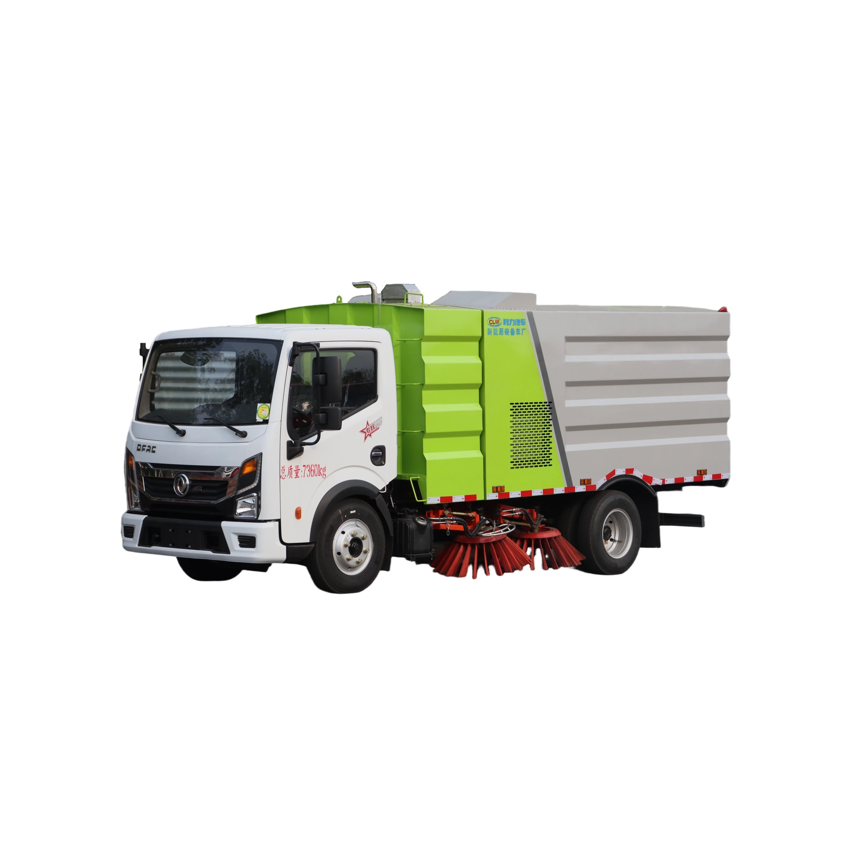 CL5070TSLE6 Small Dolika Euro 6 Automatic Diesel Light Truck Street Sweeping Vehicle