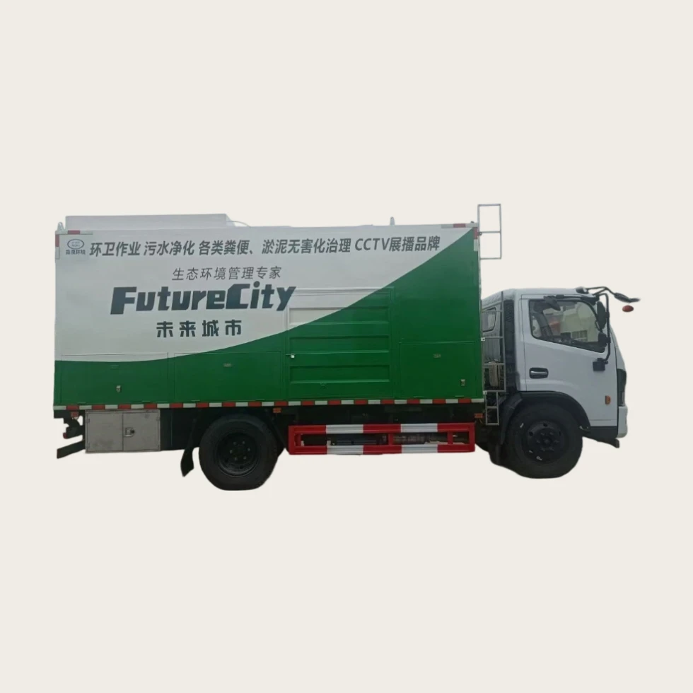 Chengli Brand Factory Direct Sewage Cleaning Purification Vehicle for One-Operation Pipe Cleaning