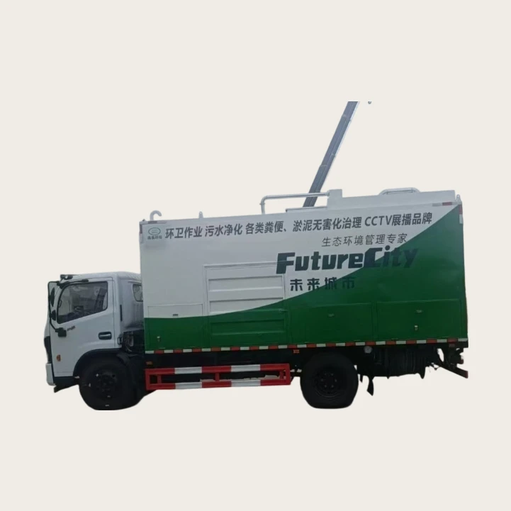 Chengli Brand Factory Direct Sewage Cleaning Purification Vehicle for One-Operation Pipe Cleaning