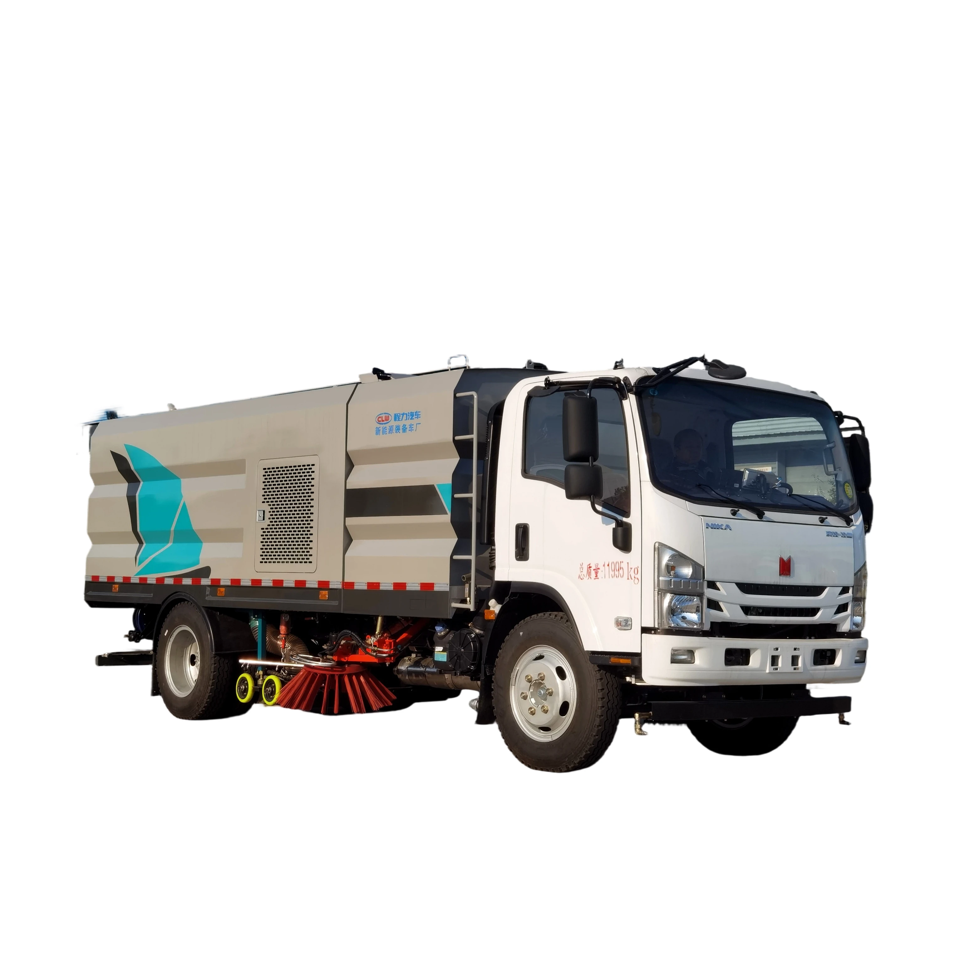 Isuzu Qingling CL5120TXS6BGX Mop-and-sweep Vehicle with Engine Pump & Gear