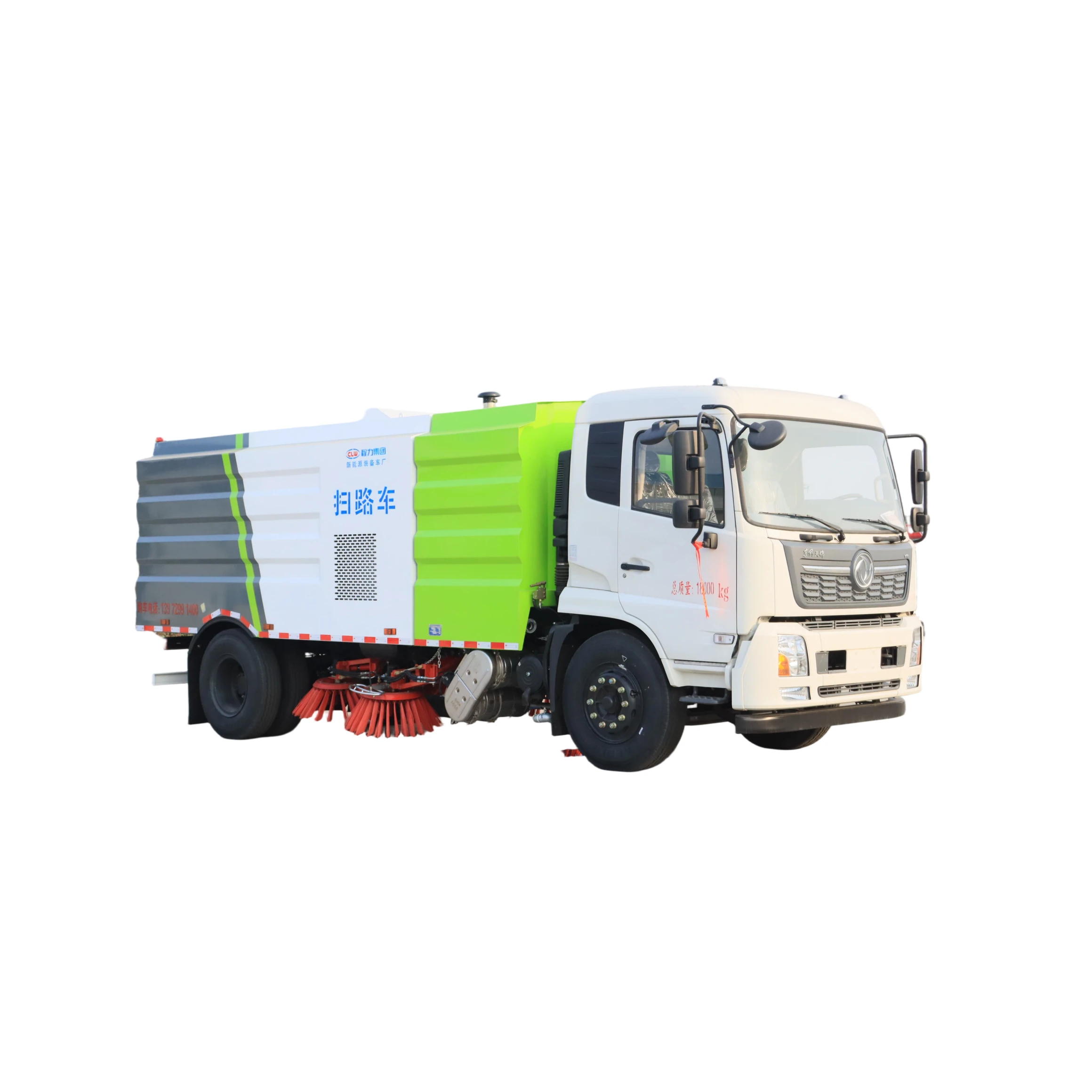 CLW5120TSL6 Dongfeng New Dali Carda Street Sweeper with Engine & Gear 18000kg 1 Year Warranty