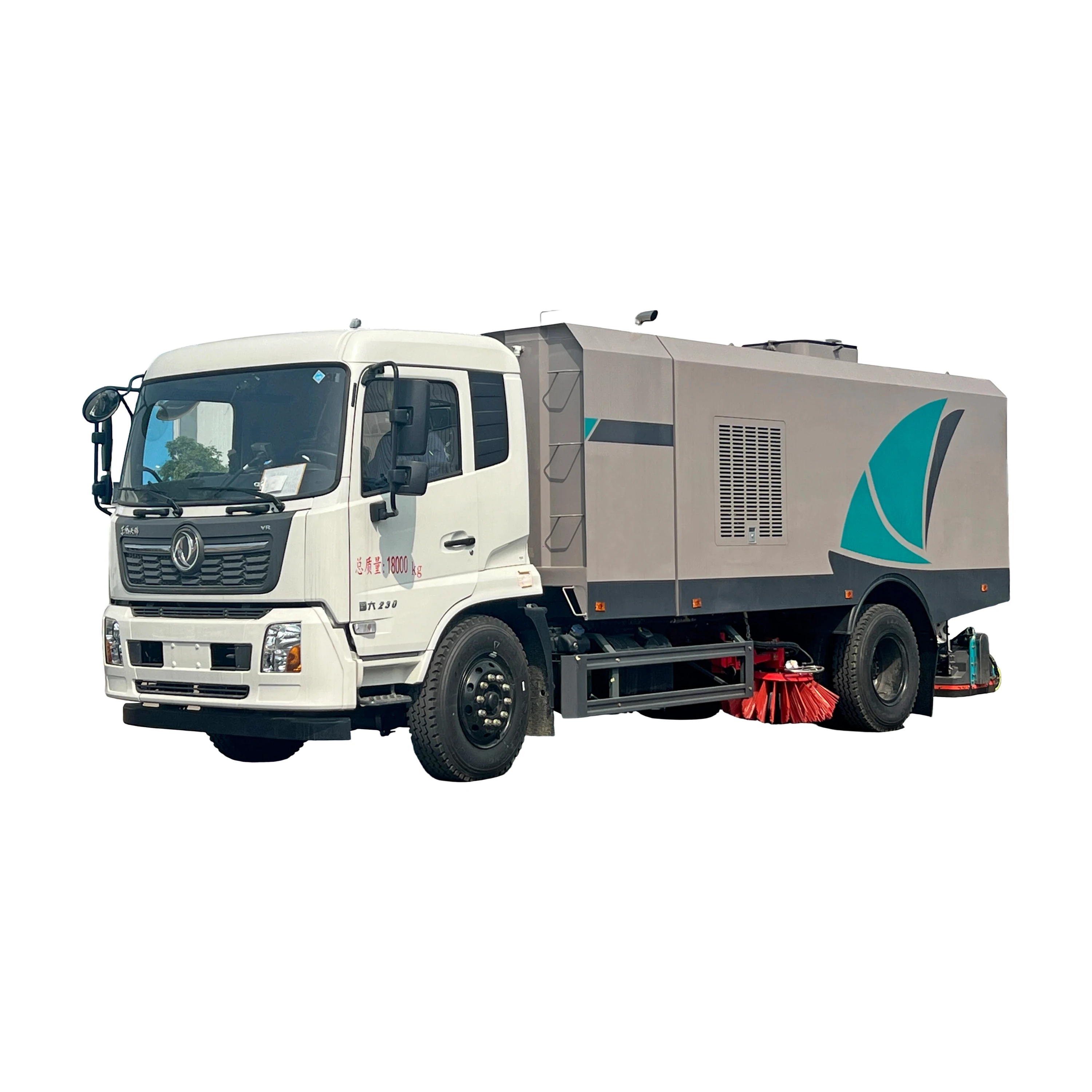 Dongfeng Tianjin CL5180TXC6GX-A Dual-purpose Rear-mounted Vacuum Cleaner Suitable for Dry Wet Cleaning 18000kg 1 Year Warranty