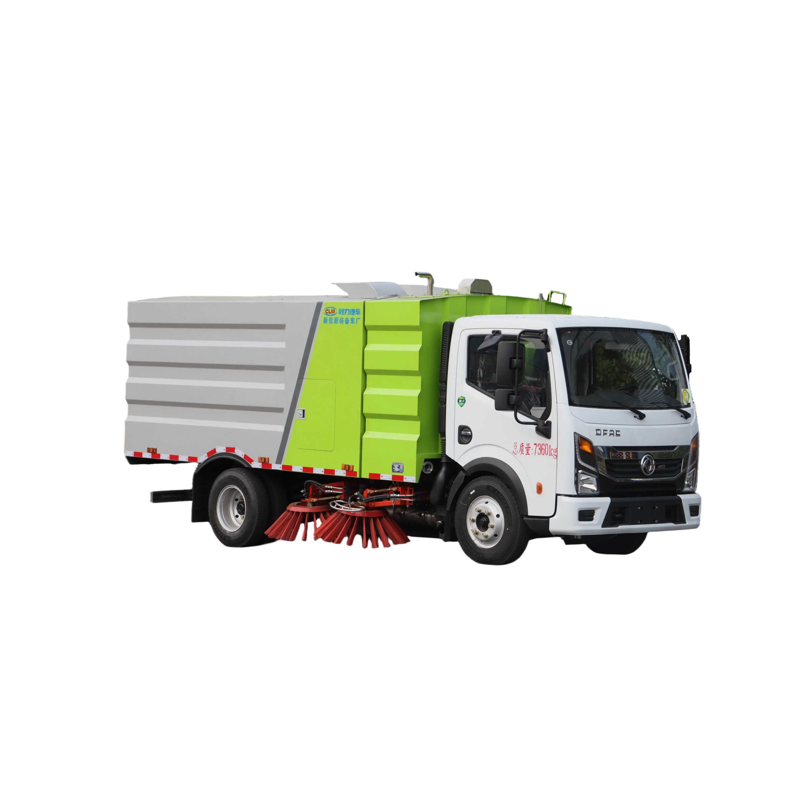 CL5070TSLE6 Small Dolika Euro 6 Automatic Diesel Light Truck Street Sweeping Vehicle