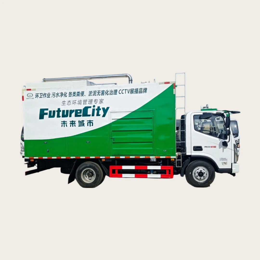 Dongfeng Euro 3 Emission Sewage Treatment Purification Truck New Diesel Manual Tank for Domestic Sewage Collection