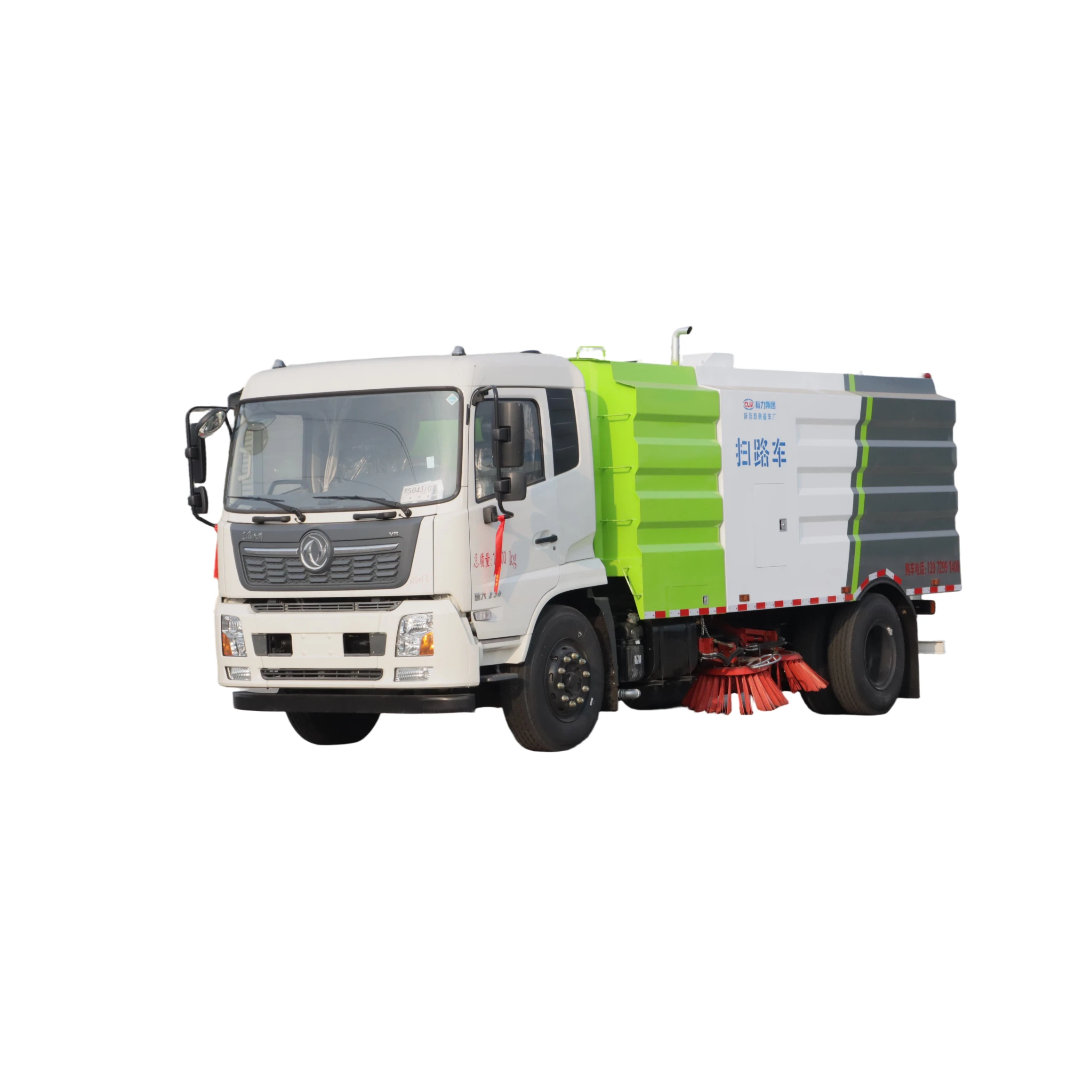 CLW5120TSL6 Dongfeng New Dali Carda Street Sweeper with Engine & Gear 18000kg 1 Year Warranty
