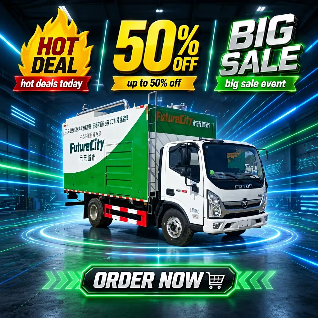 Dongfeng Euro 3 Emission Sewage Treatment Purification Truck New Diesel Manual Tank for Domestic Sewage Collection