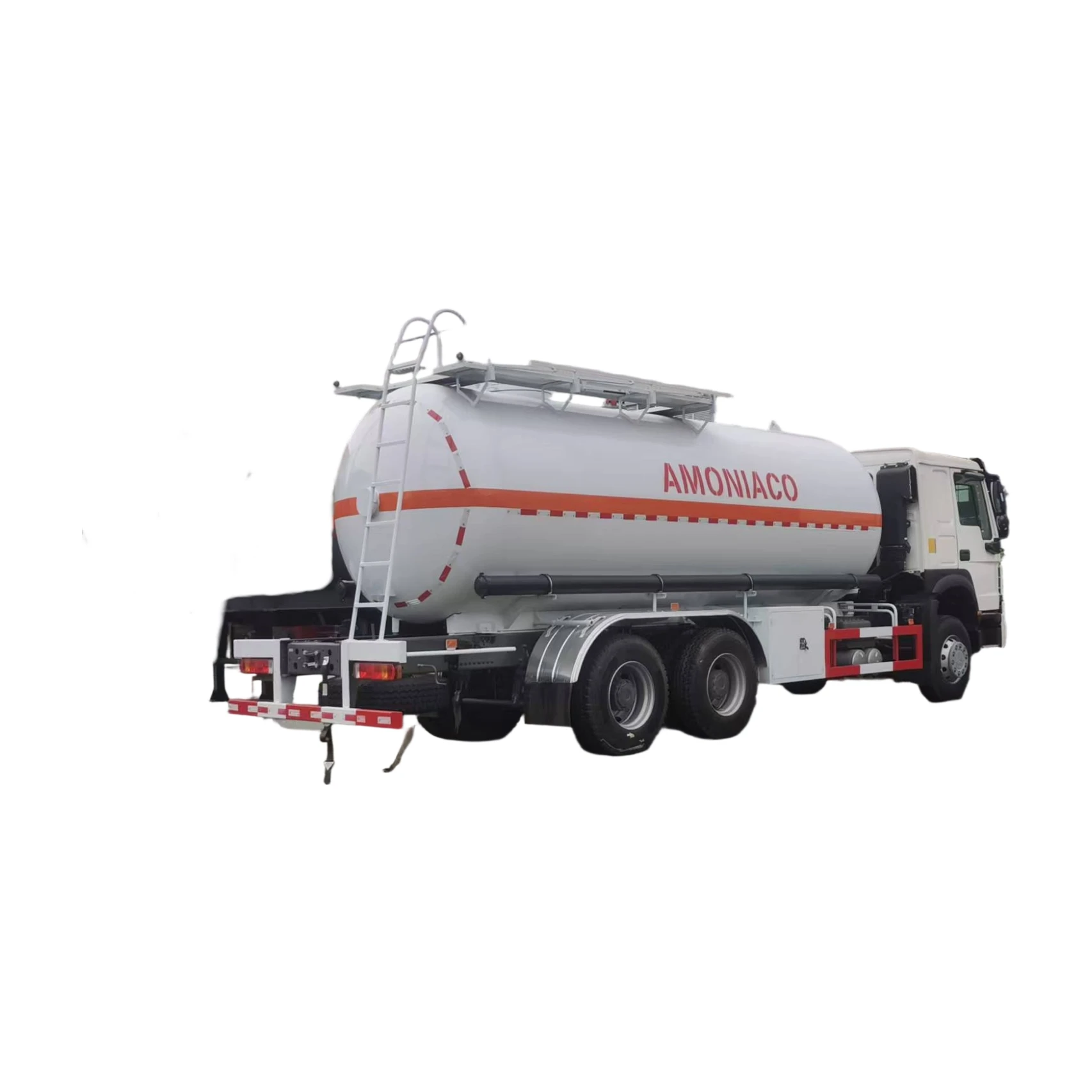 China Factory Direct 25cbm Oil Tanker 4x2 Drive Wheel with Manual Transmission Desert-Proof LPG Storage New Condition