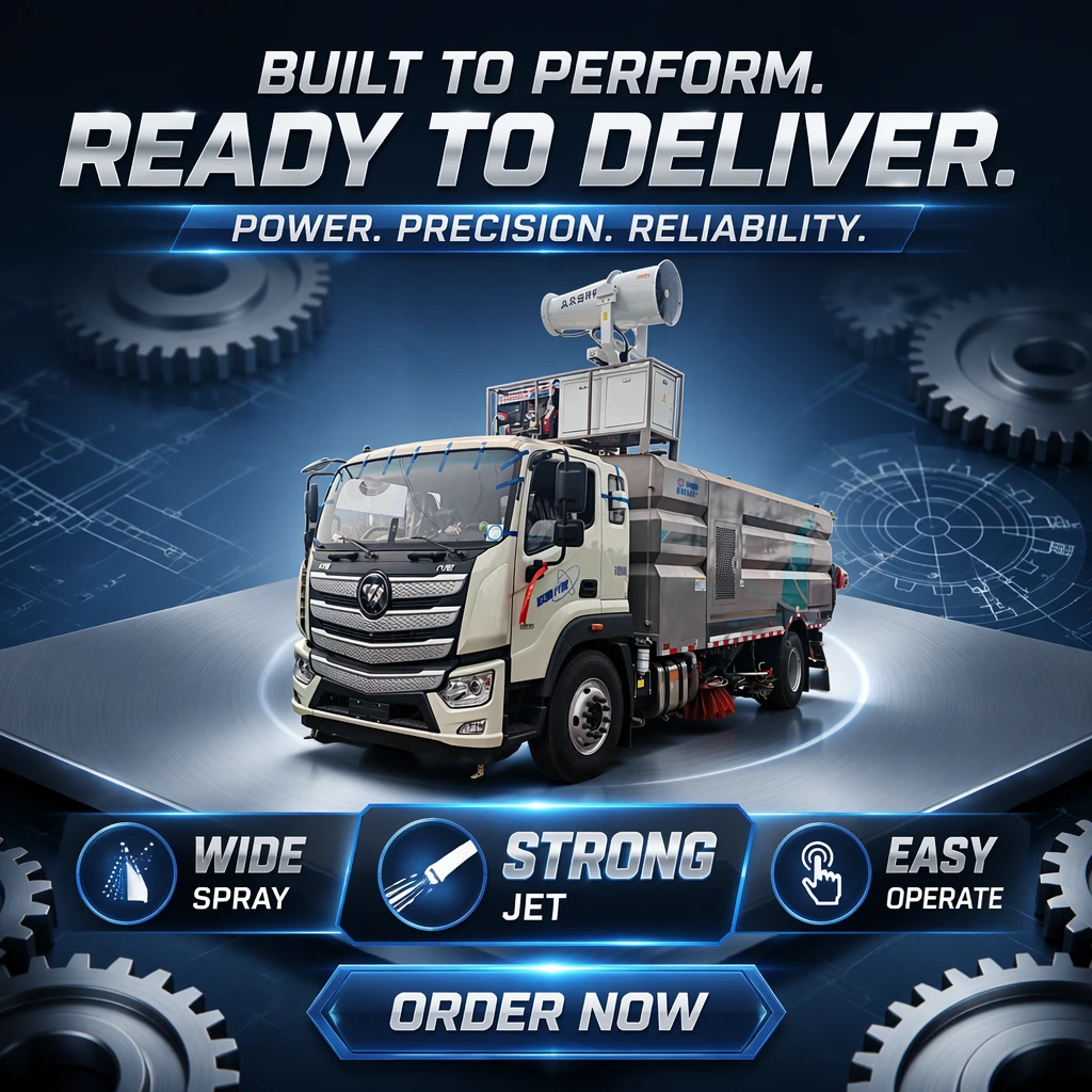 Foton Ouman Engine & Pump Car Wash and Cleaning System CLW5182TXS6SL with 1 Year Warranty
