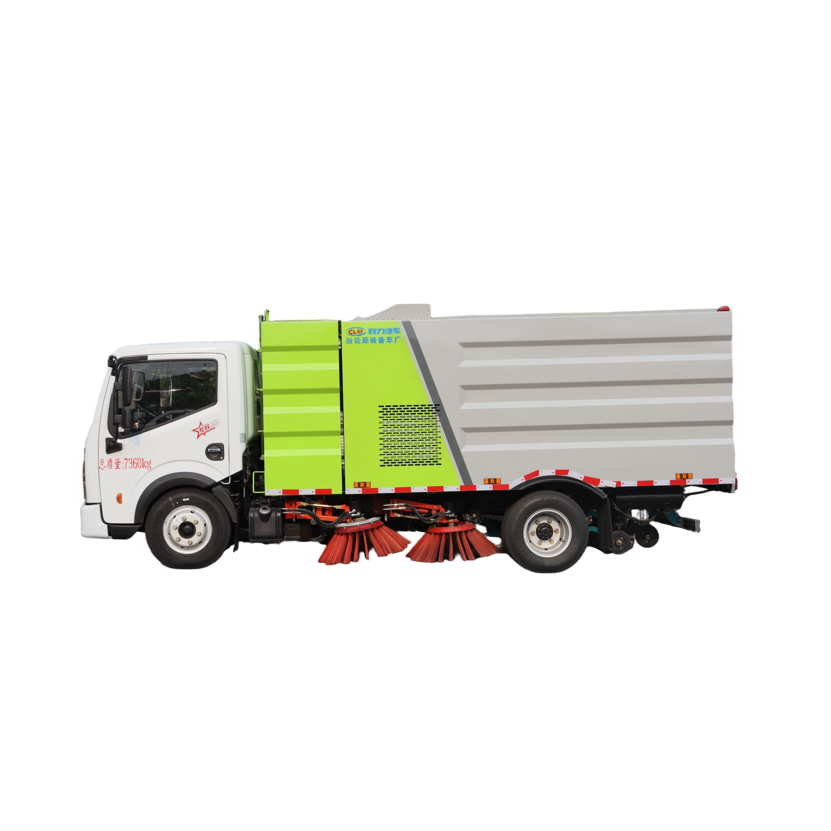 CL5070TSLE6 Small Dolika Euro 6 Automatic Diesel Light Truck Street Sweeping Vehicle
