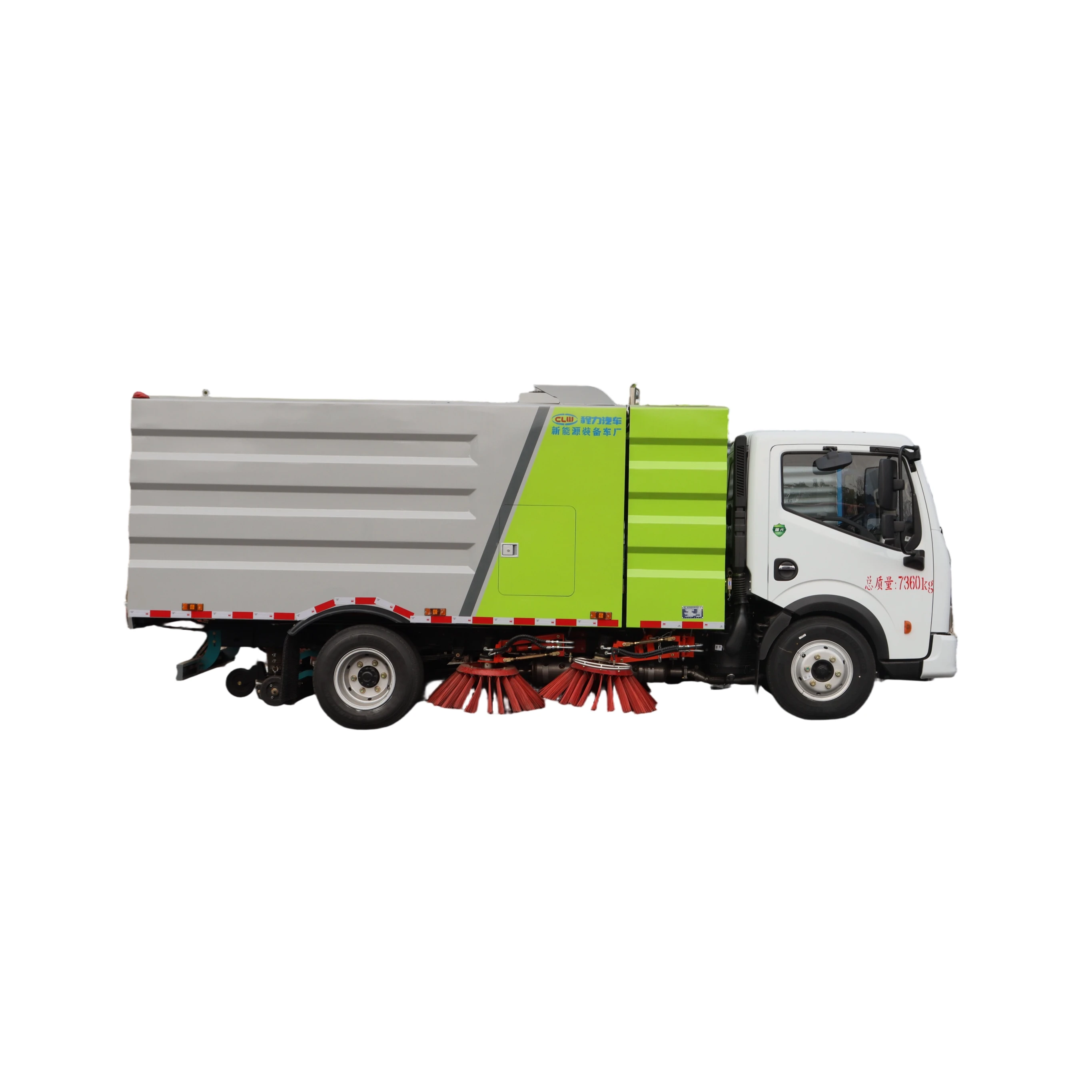 CL5070TSLE6 Small Dolika Euro 6 Automatic Diesel Light Truck Street Sweeping Vehicle