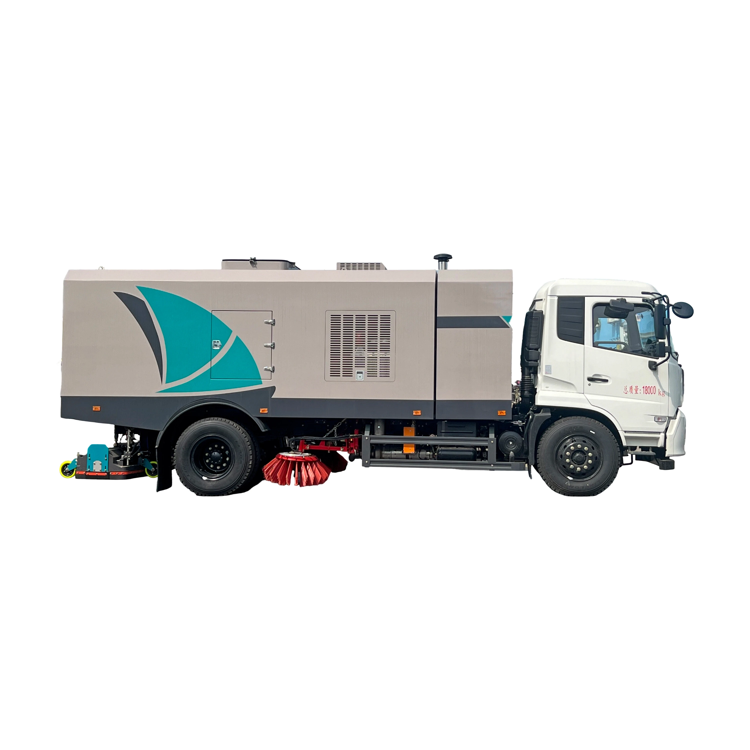 Dongfeng Tianjin CL5180TXC6GX-A Dual-purpose Rear-mounted Vacuum Cleaner Suitable for Dry Wet Cleaning 18000kg 1 Year Warranty