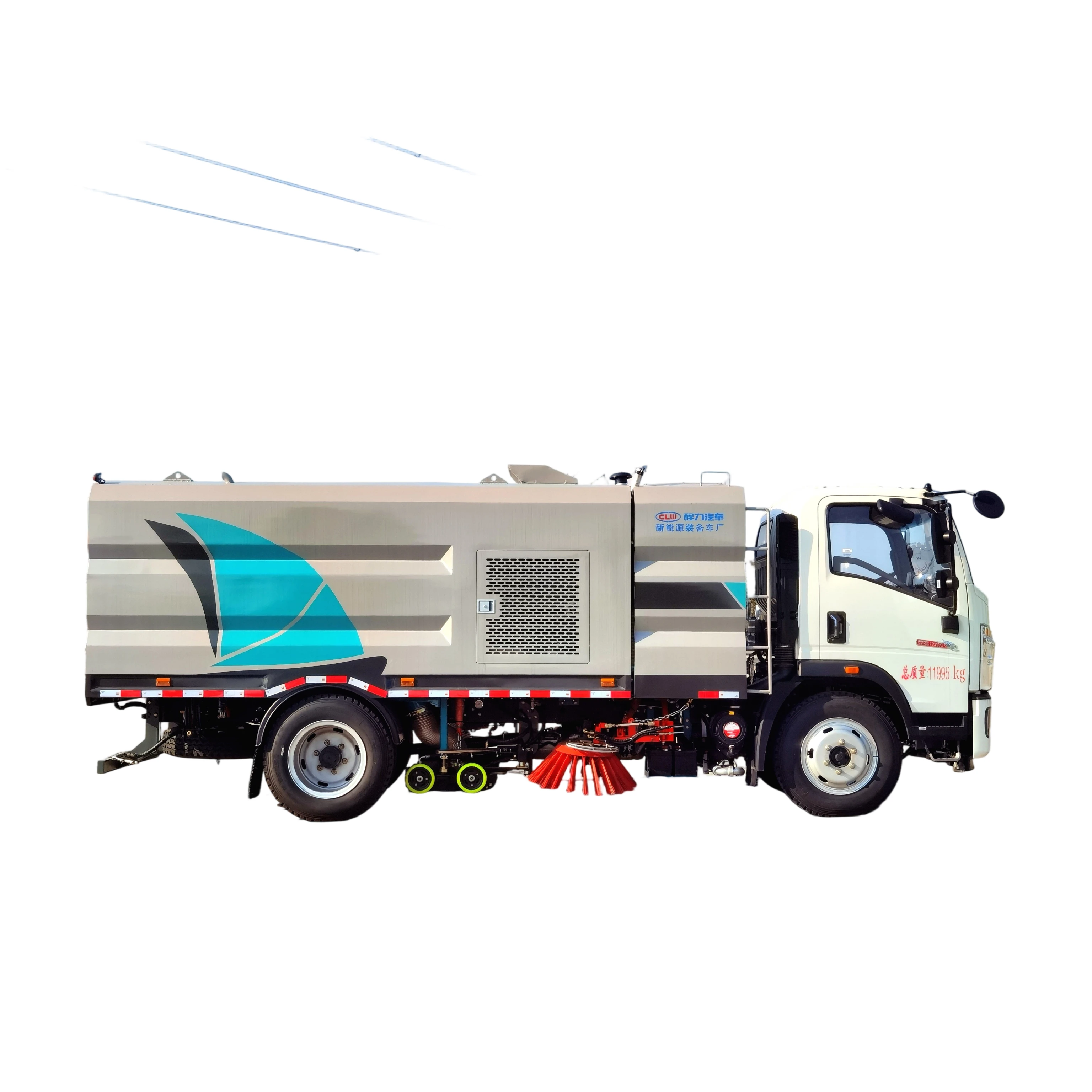 CL5182TXS6AGX Sinotruk TX Washing and Sweeping Vehicle with 220HP Engine Pump Gear