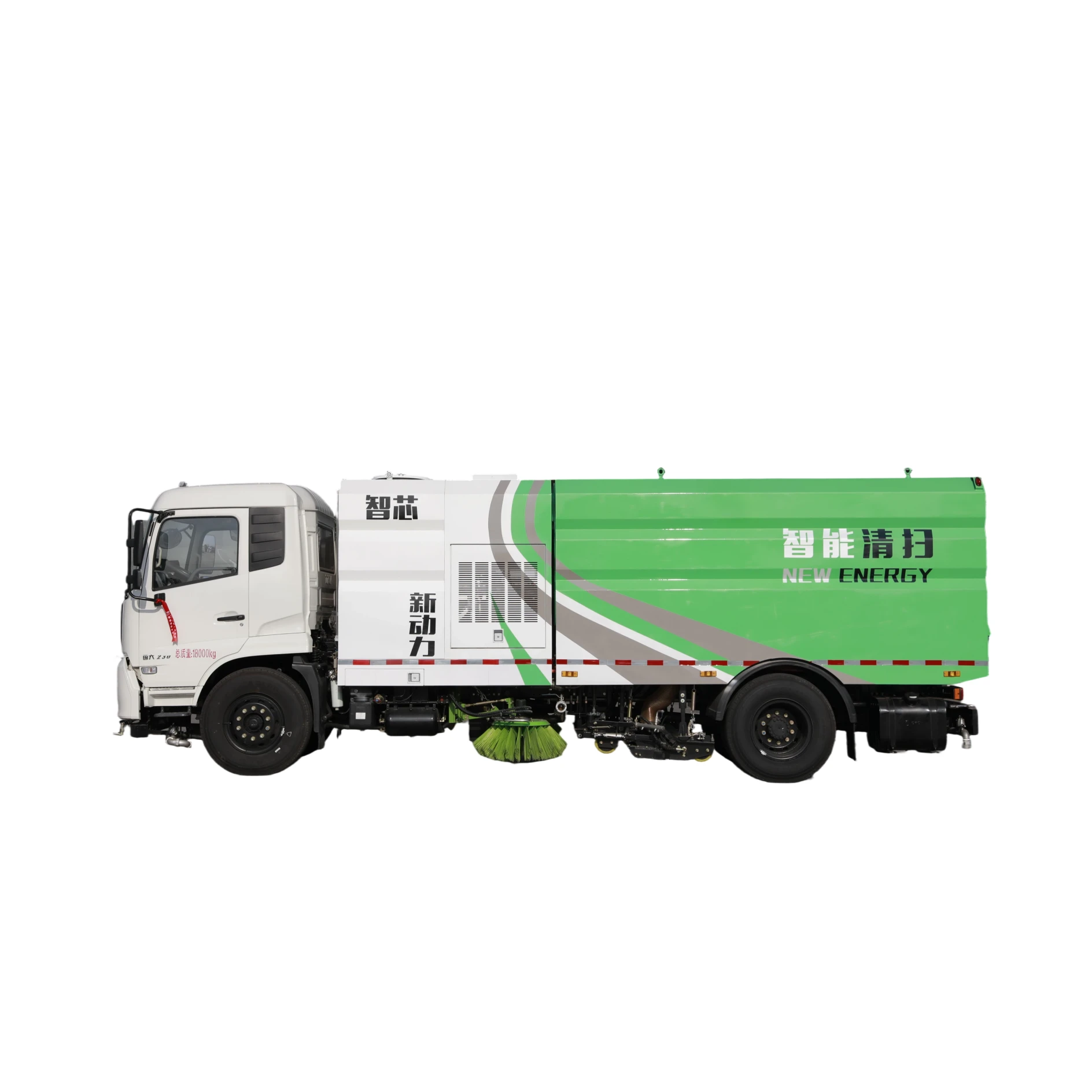 CLW5180TXSD6 Dongfeng Tianjin Washing and Sweeping Vehicle with Engine Gear Pump 18000kg Hubei Origin 1 Year Warranty