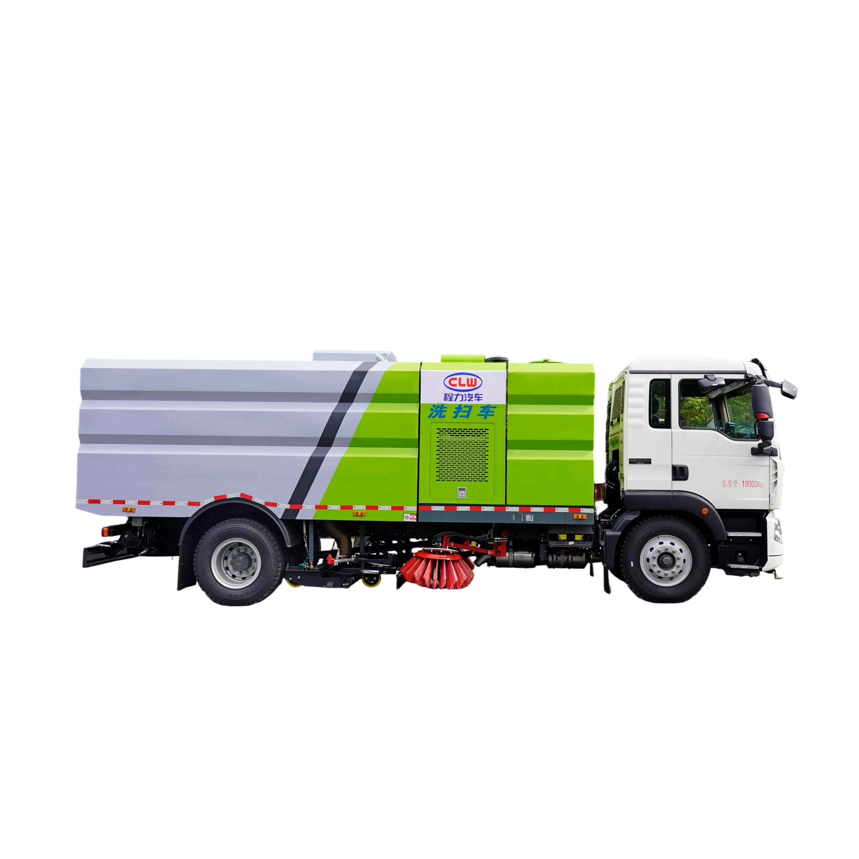 CL5181TXSZ6GX SinotrukNX Washing and Sweeping Vehicle with Engine Pump Gear 18000kg 8925x2530x3150mm