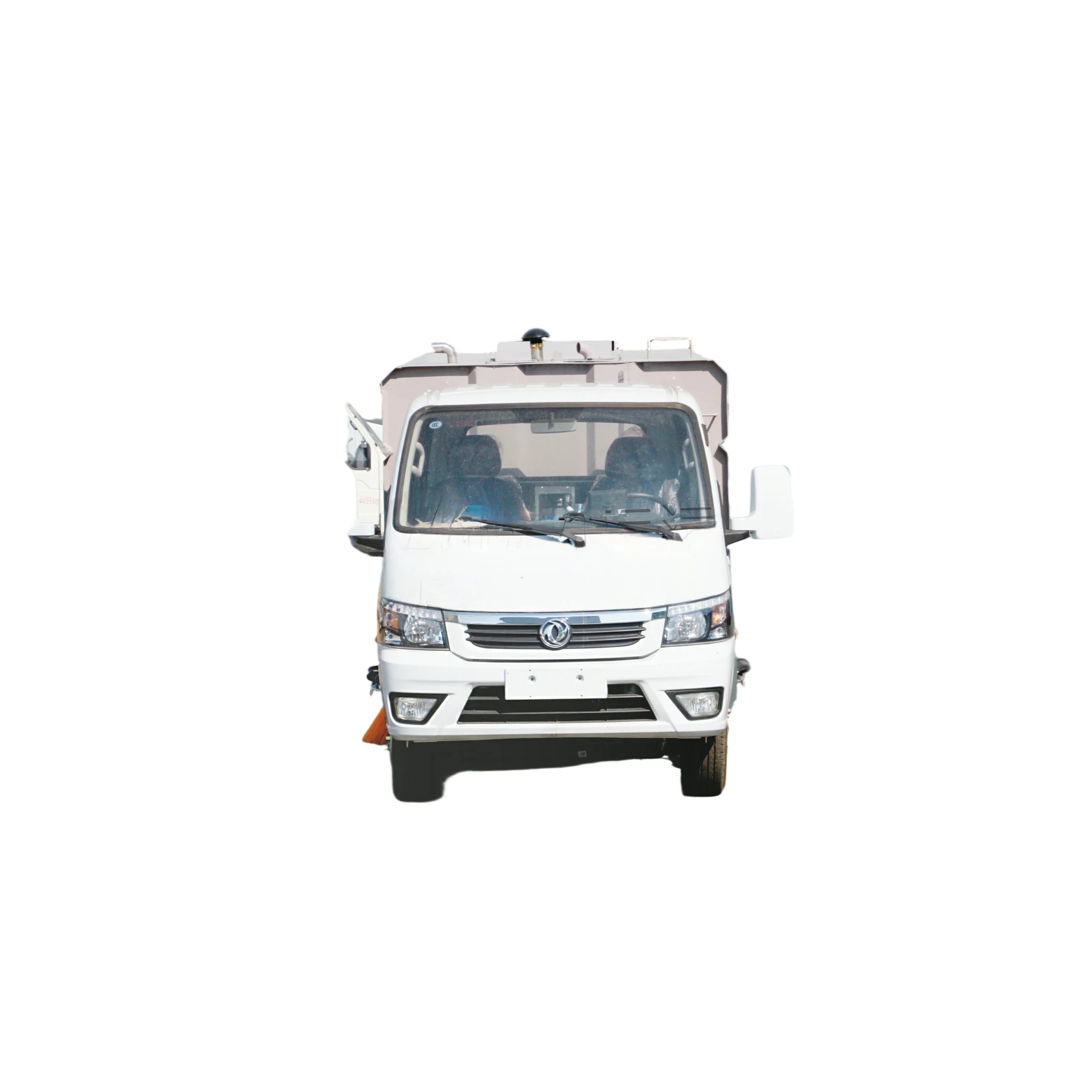 CLW5040TXSBSL Dongfeng Tuyi Series Vehicle Washing and Sweeping Machine with Blue License Plate Engine-Powered Pump Gear System