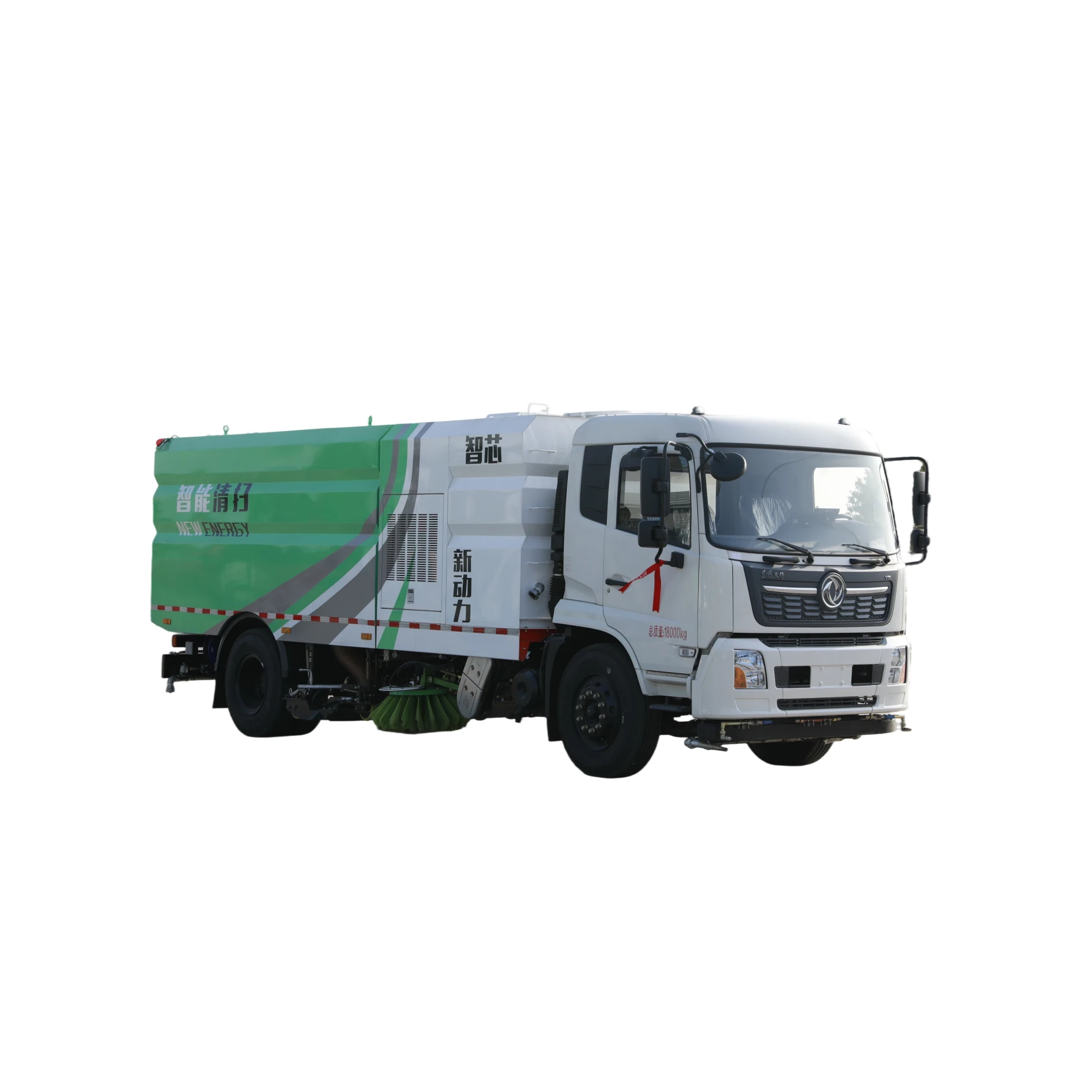 CLW5180TXSD6 Dongfeng Tianjin Washing and Sweeping Vehicle with Engine Gear Pump 18000kg Hubei Origin 1 Year Warranty