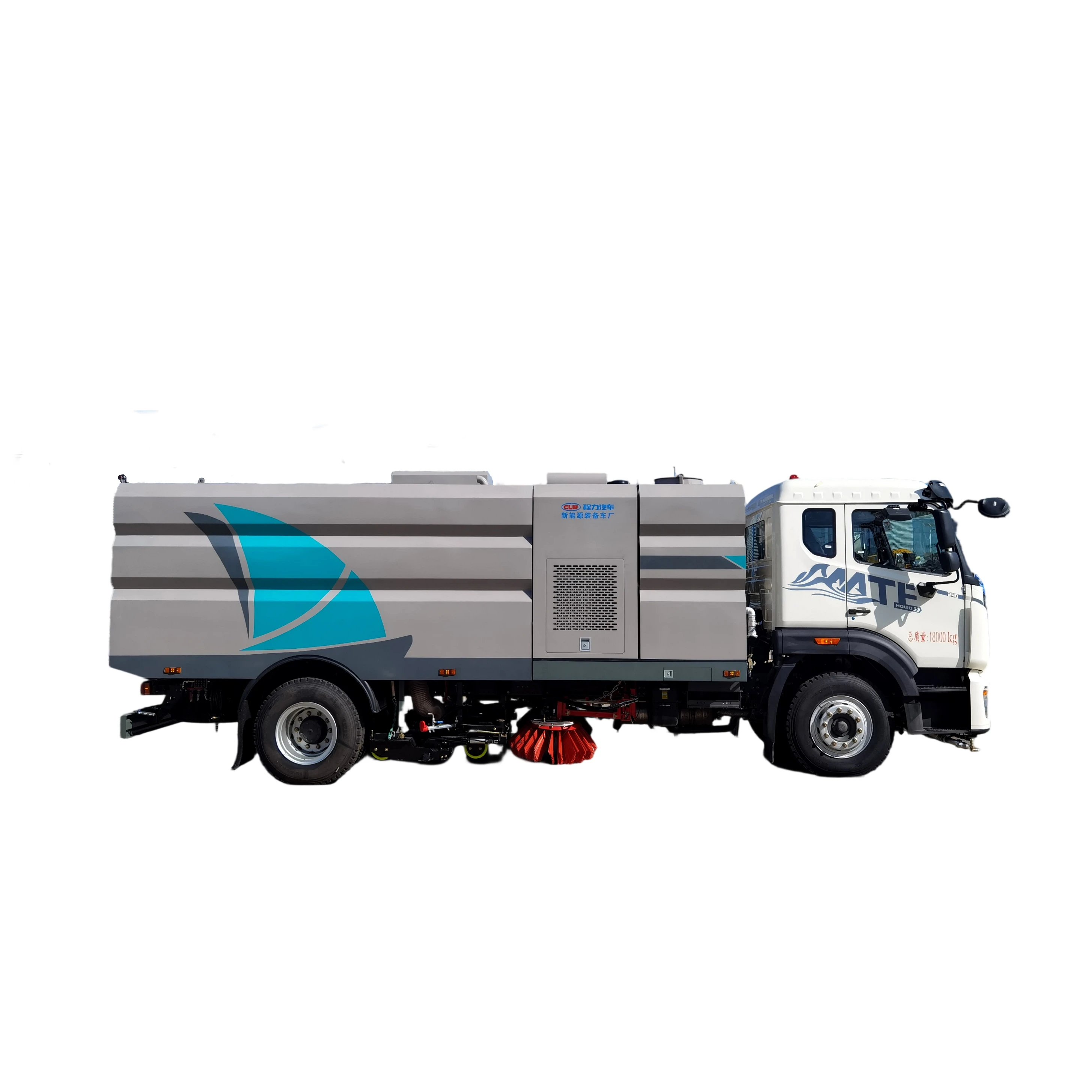 CL5181TXSZ6GX New Sinotruk NX Washing Sweeping Vehicle Featuring 240HP Engine Gear Hubei Origin 1 Year Warranty 18000kg Weight