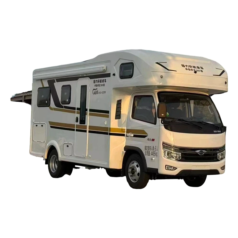 Futong Leadingway electrically-powered recreational vehicle, with 84 kWh of battery capacity, sold directly by the manufacturer
