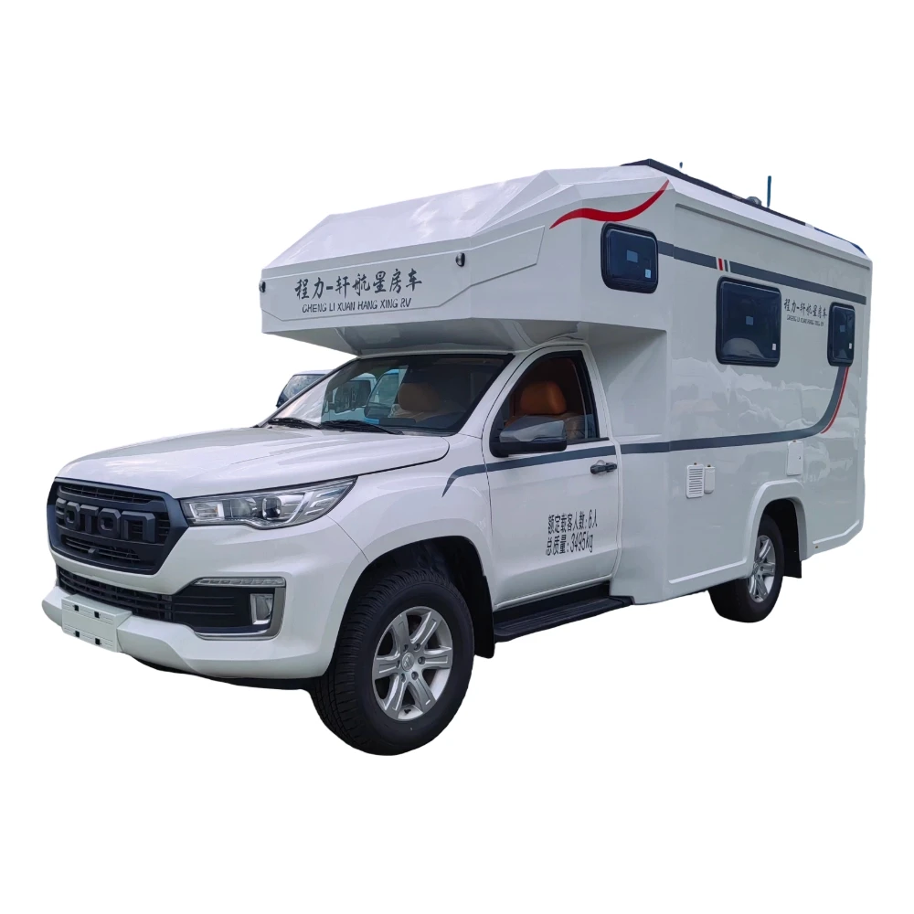 Futian pickup four-wheel drive automatic transmission camper van