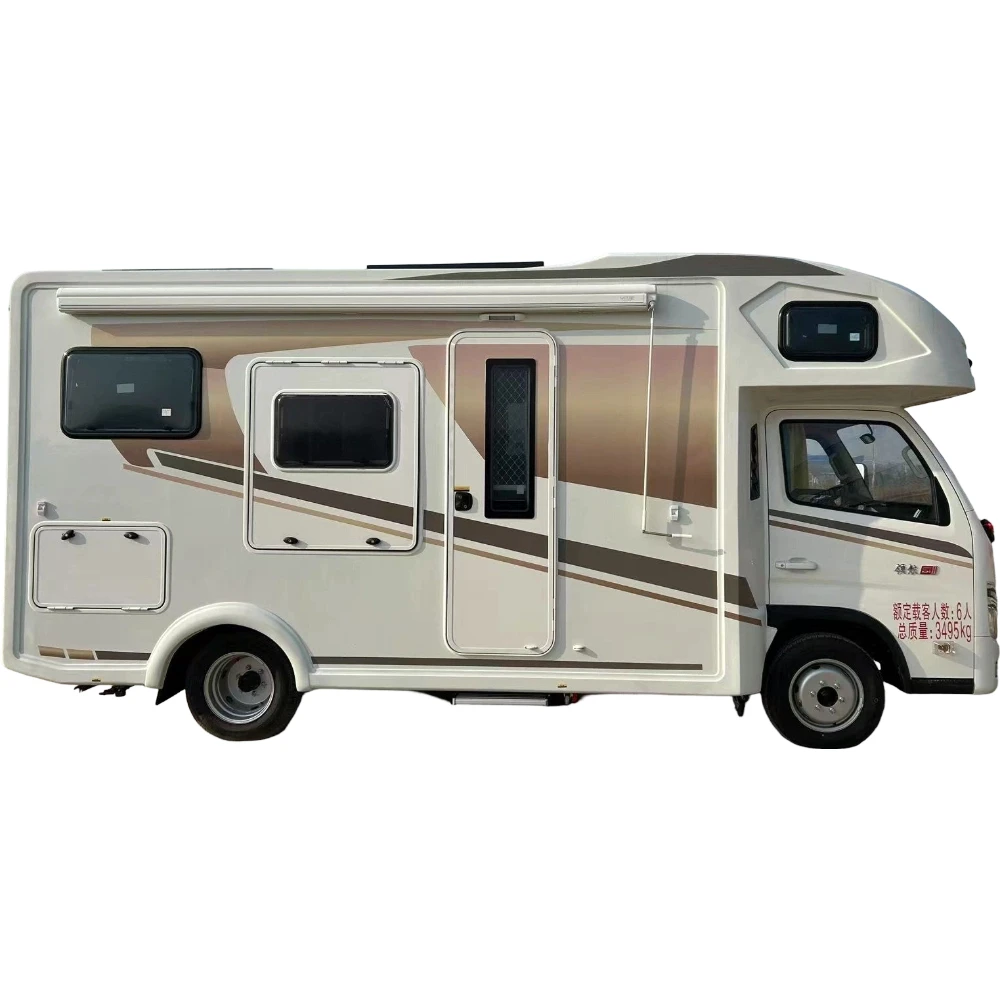 Futong Leadingway electrically-powered recreational vehicle, with 84 kWh of battery capacity, sold directly by the manufacturer