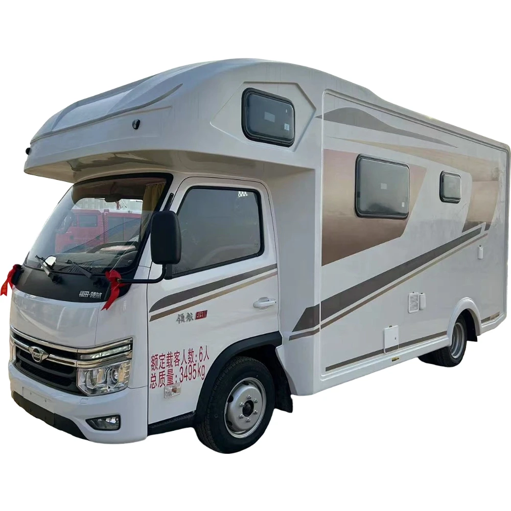 Futong Leadingway electrically-powered recreational vehicle, with 84 kWh of battery capacity, sold directly by the manufacturer