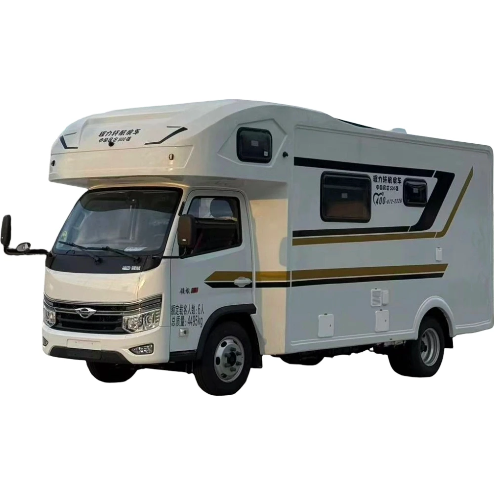 Futong Leadingway electrically-powered recreational vehicle, with 84 kWh of battery capacity, sold directly by the manufacturer
